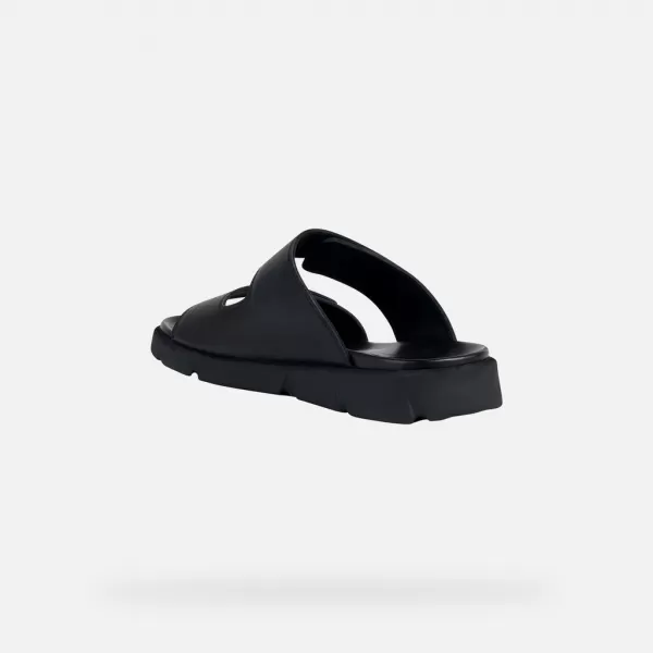 Muške papuče GEOX XAND 2S G002593 CRNA 