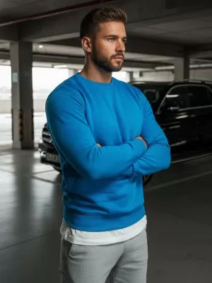 Muški sweatshirt DSTREET BX4386 PLAVA