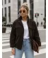Ženska jakna DSTREET TY5577 SMEĐA