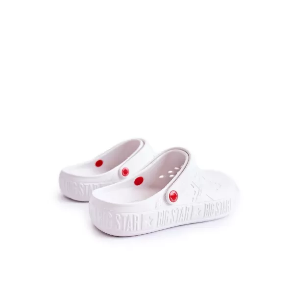  Muške papuče BIG STAR II175003 WHITE Big Star Shoes 