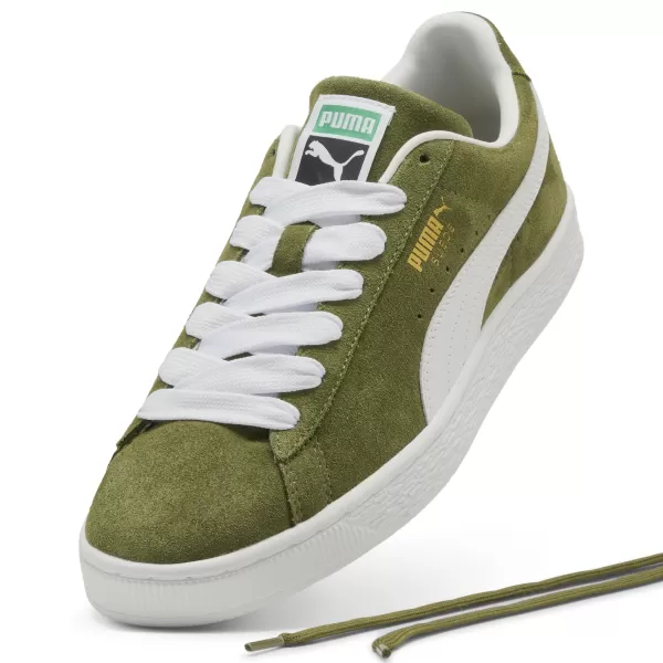  Čizme PUMA SUEDE CLASSIC 399781_36 OLIVE GREEN/ MASLINASTO ZELENA/PUMA BIJELA 