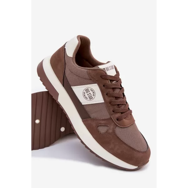  Muške tenisice BIG STAR TT174353 BROWN/BEIGE Big Star Shoes 