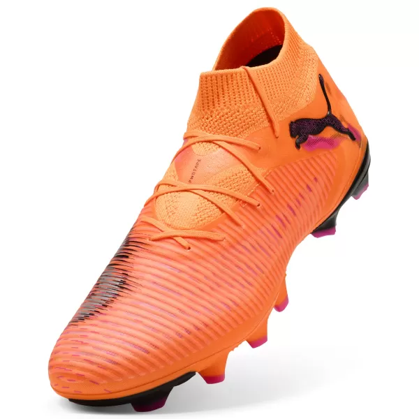  Čizme PUMA FUTURE 8 PRO FG/AG 108588-03 HEAT FIRE/ GRIJATI VATRA/PUMA CRNA/RAVIŠ 