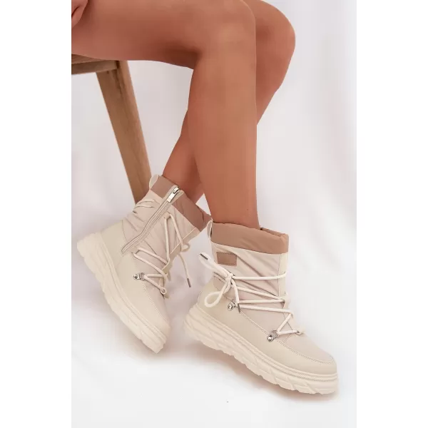  Ženske zimske čizme LEE COOPER LCJ-25-44-3931 BEŽ 