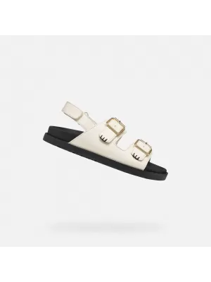 Sandale za djevojčice GEOX SANDAL FOAMMENTERA J65P0A000BCC1058 KREMASTI