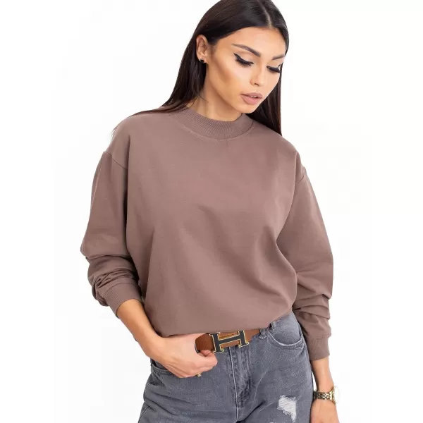  Ženski sweatshirt BASIC FEEL GOOD RV-BL-5185.92P SMEĐA 