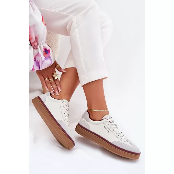  Ženske tenisice LOPEZ JUST DARE SS2D4008 WHITE/GREY Daniel Lopez Just Dare 