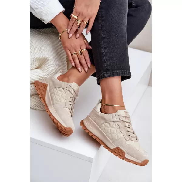  Ženske tenisice BIG STAR OO274A315 BEŽ Big Star Shoes 