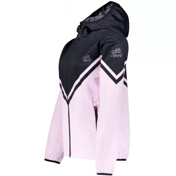  Ženska vrhunska softshell jakna ALTISPORT VOJ/ALW101JACK01 RUŽIČASTO CRNA 