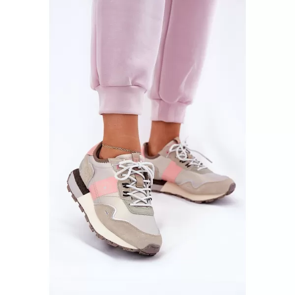  Ženske tenisice BIG STAR RR274243 PINK/SIVO Big Star Shoes 