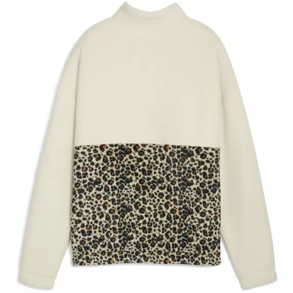  Ženski sweatshirt PUMA ESS GRAPHIC ANIMAL CREW 688083-87 ALPSKI SNIJEG 