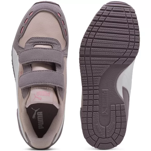  Dječje cipele PUMA CABANA RACER SL 20 V PS 383730-22 LJUBIČASTA MAGLICA/BIJELA/PEKMEZ OD ŠLJIVA 