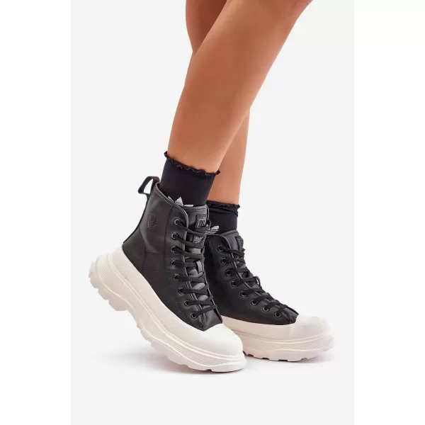  Ženske tenisice BIG STAR OO274A599 BLACK Big Star Shoes 