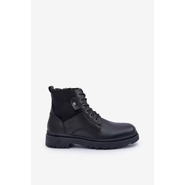  Muške cipele BIG STAR OO174166 BLACK Big Star Shoes 