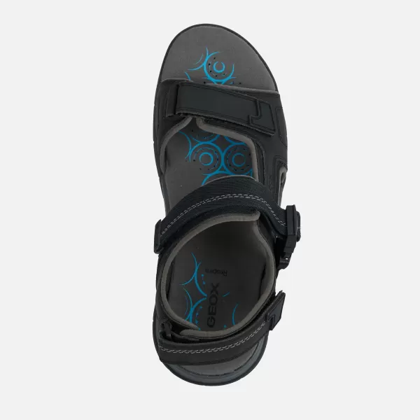 Muške sandale GEOX SPHERICA EC5 G014392 CRNA 