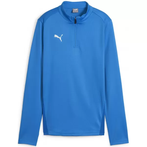  Ženska majica kratkih rukava PUMA TEAMGOAL TRAINING 1/4 ZIP WM 658631-02 E.BLU.LIMUN/BIJELI/KRALJEVSKI TIM 