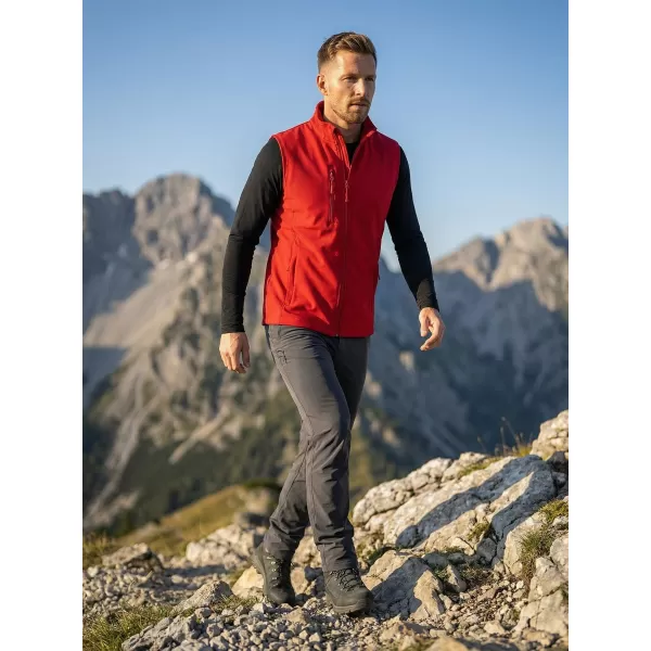  Muški softshell prsluk ALTISPORT NoPrint NP/ALM865 CRVENA 