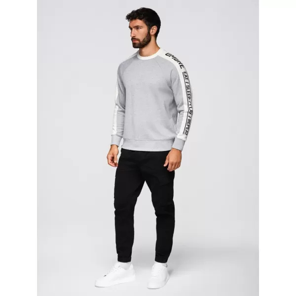  Muški sweatshirt OMBRE OM-SSNZ-0200 SIVI MELANGE 