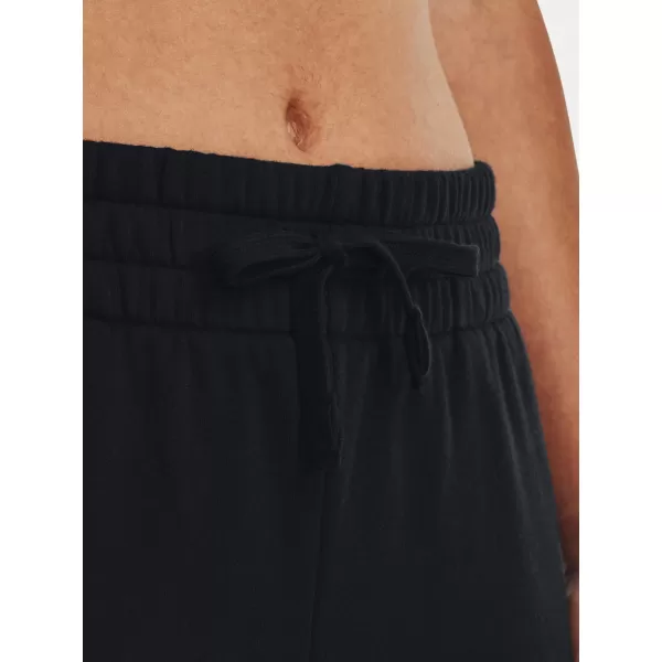  Ženske sportske hlače UNDER ARMOUR RIVAL FLC STRAIGHT PANT 1381847-001 CRNA 