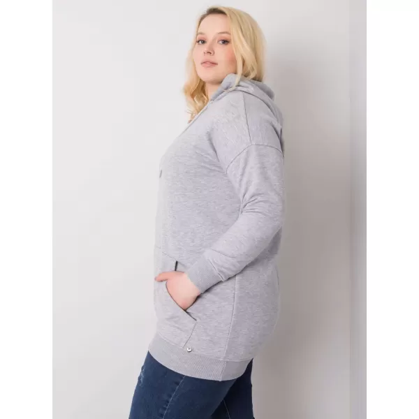  Ženski sweatshirt BASIC FEEL GOOD RV-BL-6338.19X SIVA 