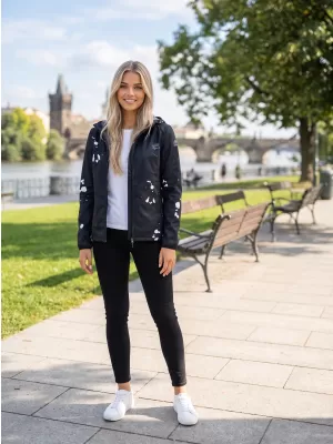 Ženska vrhunska softshell jakna ALTISPORT VOJ/ALW077JACK01 CRNA