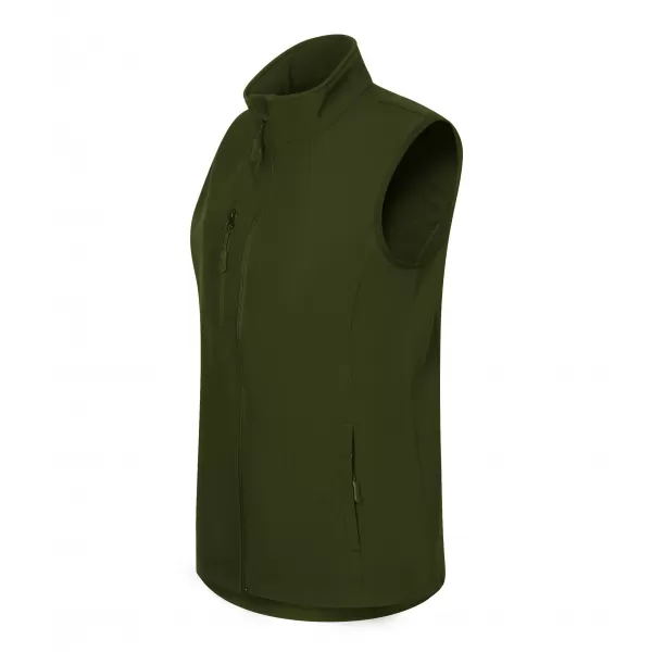  Ženski softshell prsluk ALTISPORT NoPrint NP/ALW965 VOJNOG 