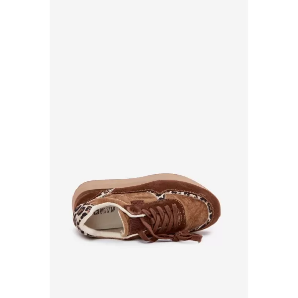  Ženske tenisice BIG STAR OO274A313 SMEĐA/BEŽ Big Star Shoes 