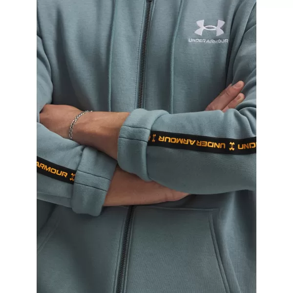  Muški sweatshirt UNDER ARMOUR UA ICON FLEECE FZ TAPING 1390298-587 PLAVA 
