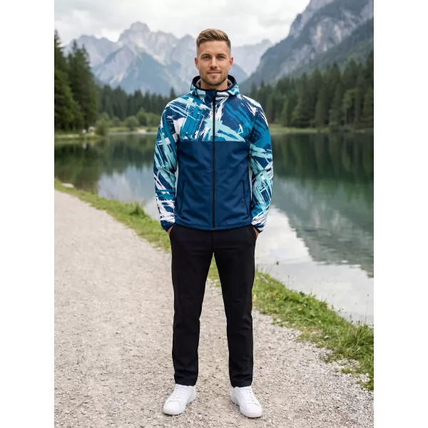  Muška vrhunska softshell jakna ALTISPORT VOJ/ALM039JACK01 TAMNOPLAVA 