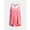 Majica bez rukava za djevojku UNDER ARMOUR TECH KNOCKOUT TANK 1363374-600 RUŽIČASTA