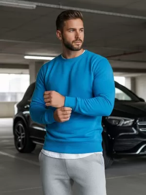 Muški sweatshirt DSTREET BX4386 PLAVA