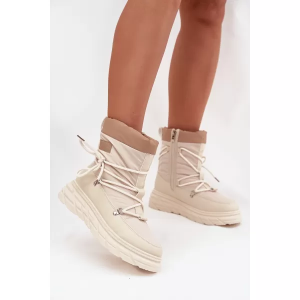  Ženske zimske čizme LEE COOPER LCJ-25-44-3931 BEŽ 