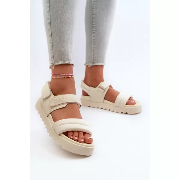  Ženske cipele BIG STAR NN274751 BEŽ Big Star Shoes 