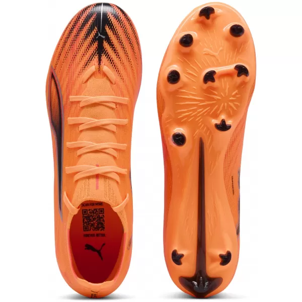  Čizme PUMA ULTRA 6 MATCH FG/AG 108514-03 GRIJATI VATRU/CRNO/SJAJNO CRVENO 