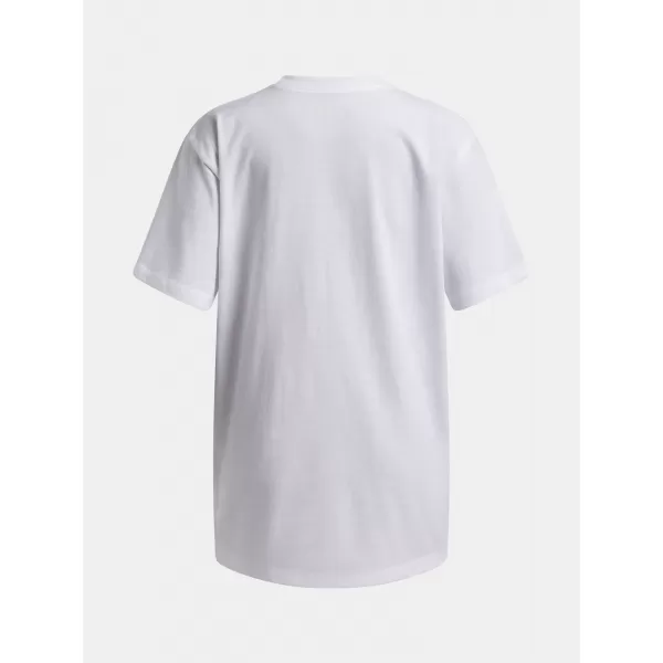  Majica za djevojčice UNDER ARMOUR UA G BLOCK LOGO OS SS 6009720-100 BIJELA 