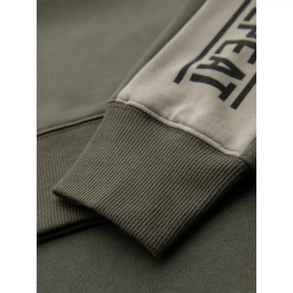  Muški sweatshirt OMBRE OM-SSNZ-0200 MASLINA 
