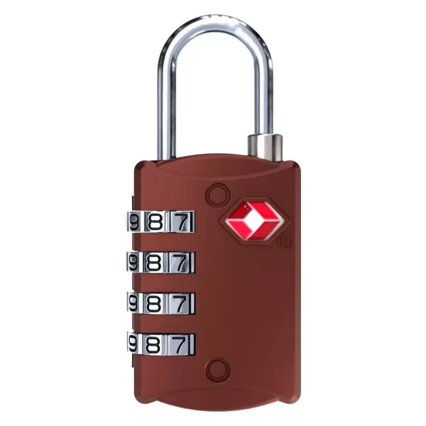  brava CABINZERO TSA Travel Lock CRVENA SANGRIJA 