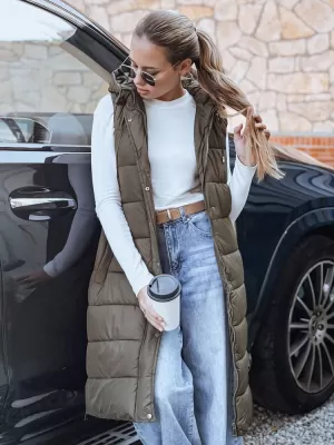 Ženski prsluk DSTREET TY5268 ZELENA