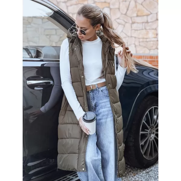  Ženski prsluk DSTREET TY5268 ZELENA 