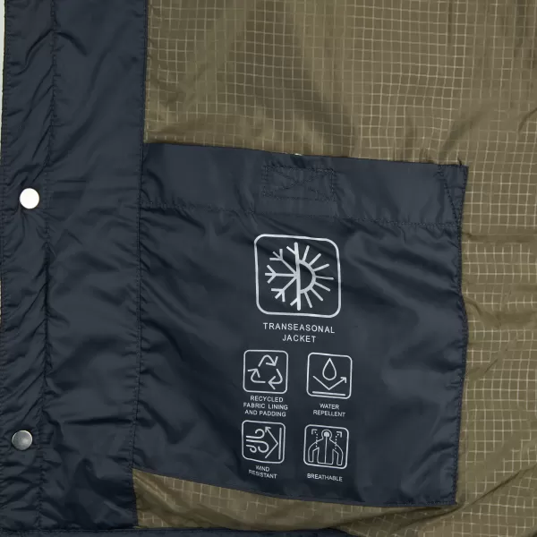  Muška jakna GEOX BARBERIGO G014357 TAMNOPLAVA 