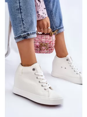 Ženske tenisice BIG STAR LL274035 WHITE Big Star Shoes