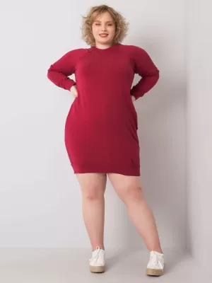 Haljina BASIC FEEL GOOD RV-SK-6296.99 TAMNOCRVENA
