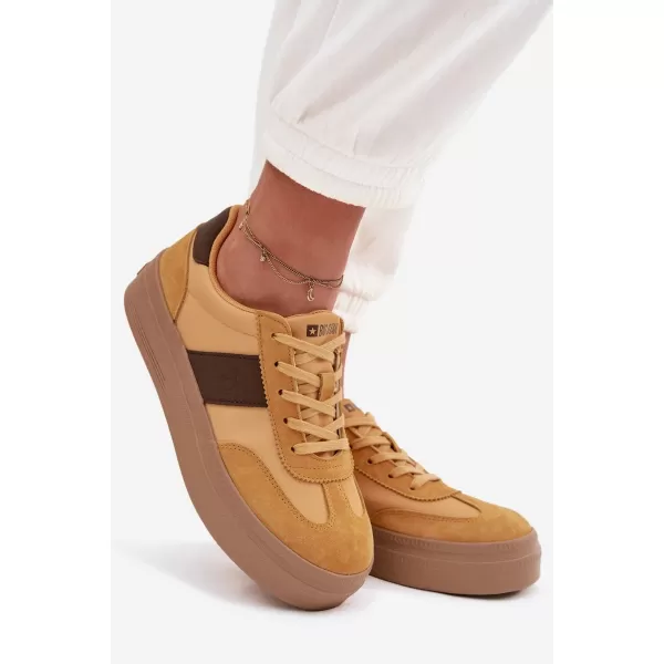  Ženske tenisice BIG STAR TT274166 YELLOW Big Star Shoes 