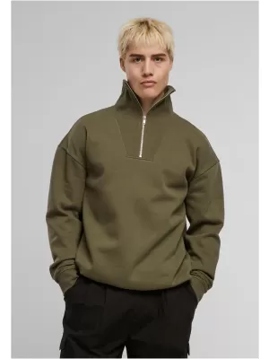 Muški sweatshirt URBAN CLASSICS TB7594 MASLINA
