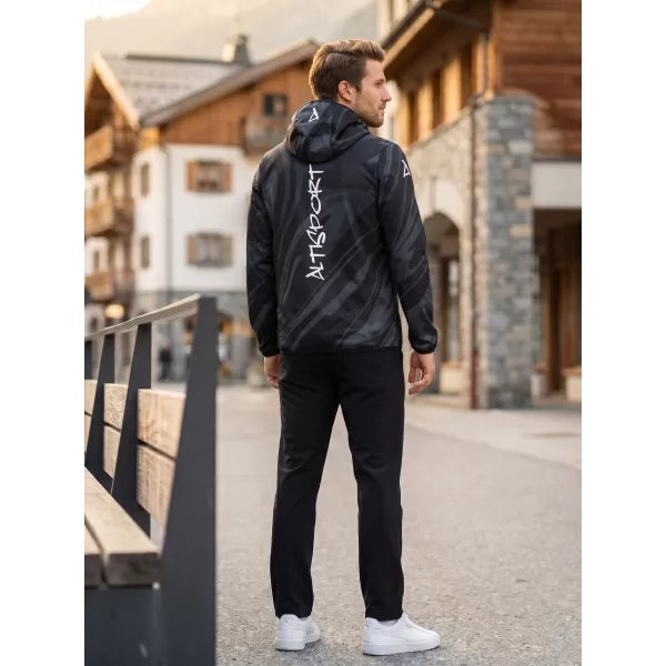  Muška vrhunska softshell jakna ALTISPORT VOJ/ALM072JACK01 CRNA 