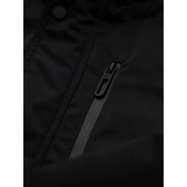  Muški kaput OMBRE OM-JAPJ-0316 CRNA 