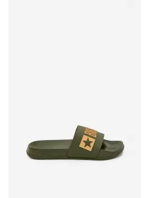 Muške papuče BIG STAR SS174360 GREEN Big Star Shoes