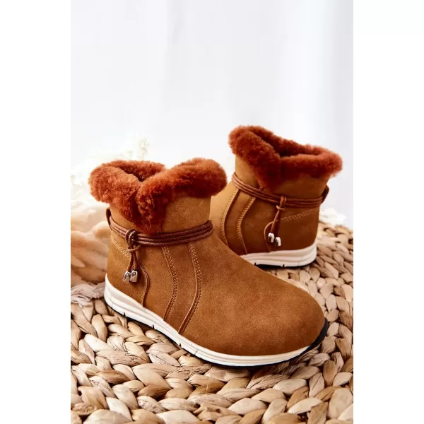  Dječje čizme za snijeg BIG STAR BB374058BS CAMEL Big Star Shoes 