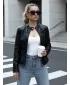 Ženska jakna DSTREET TY5455 CRNA