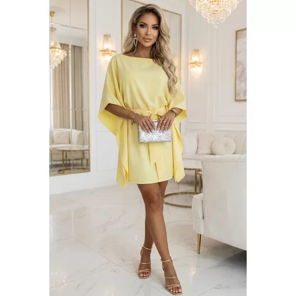  Haljina NUMOCO 287-41 PASTELNI LIMUN 
